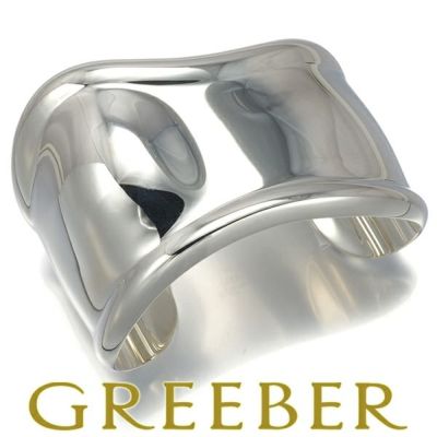 ティファニー ブレスレット ボーンカフ スモール バングル シルバー 925