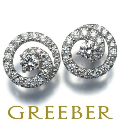 モニッケンダム ピアス ダイヤ ダイヤモンド 0.40ct/0.39ct Pt900
