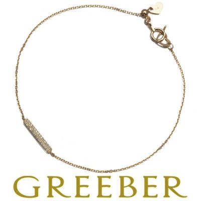 ポンテヴェキオ ブレスレット ダイヤ ダイヤモンド 0.05ct K18YG