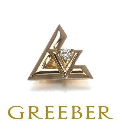 ルイヴィトン ピアス ダイヤ ダイヤモンド ヴォルトワン LV 片耳