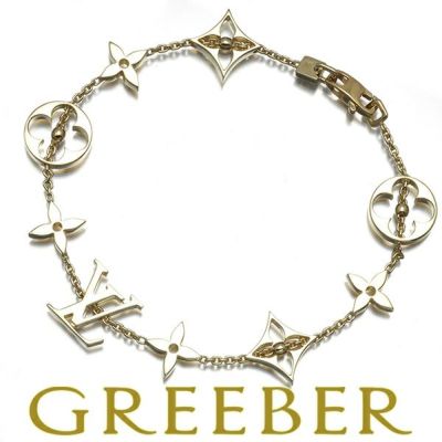 ルイヴィトン ブレスレット モノグラムイディール K18YG