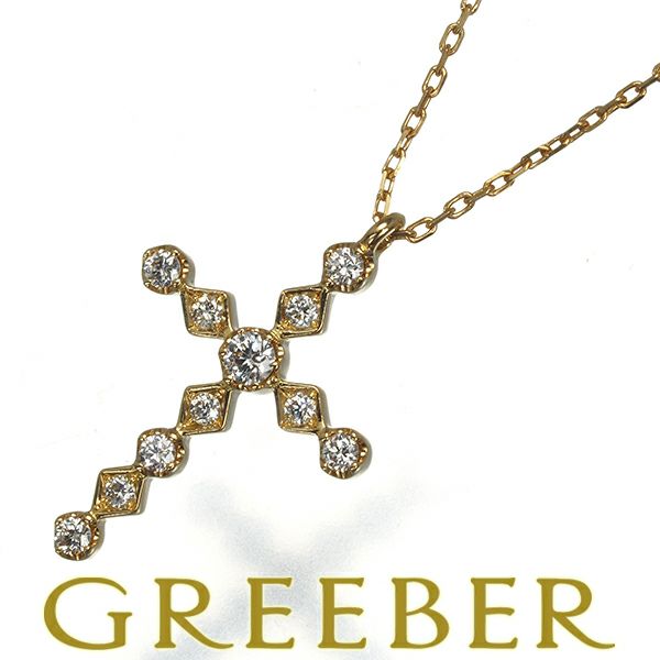 アーカー ネックレス ダイヤ ダイヤモンド 0.09ct ビリーブクロス K18YG