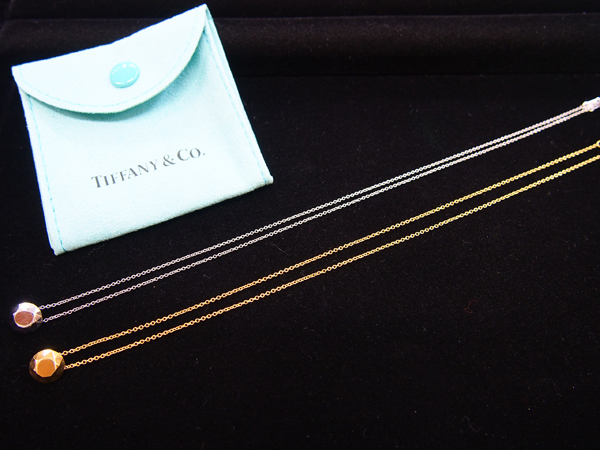 Tiffany & Co　K18・PT950　ネックレス
